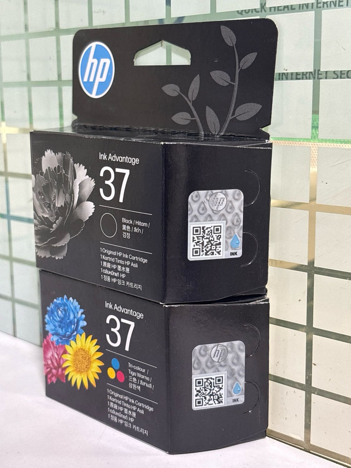 HP 37 Black &amp; Tri-Colour (5127, 5827, 5130, 5170, 5180)