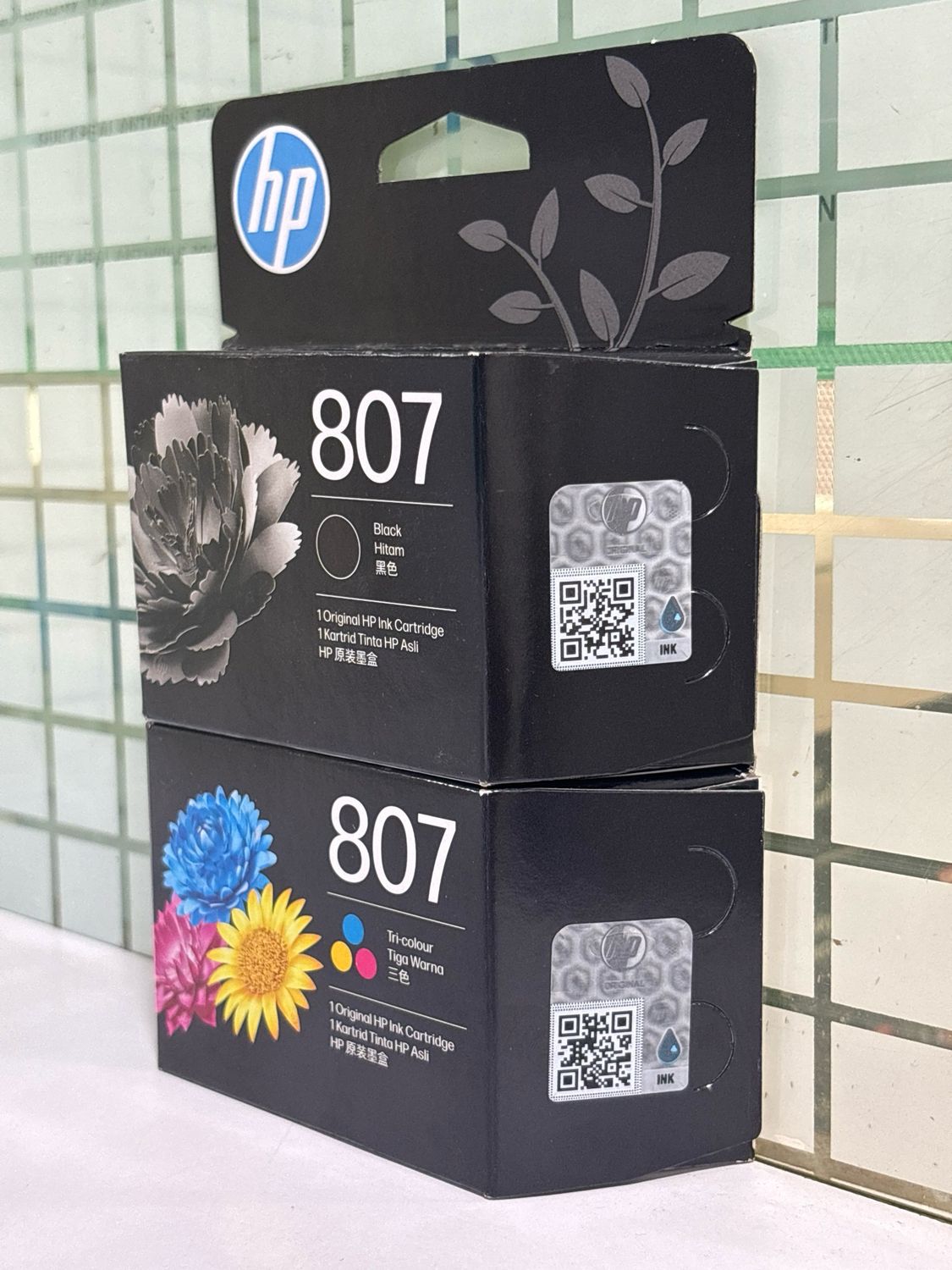 HP 807 Black &amp; Tri-Colour (Deskjet 2931, 2930 Series)