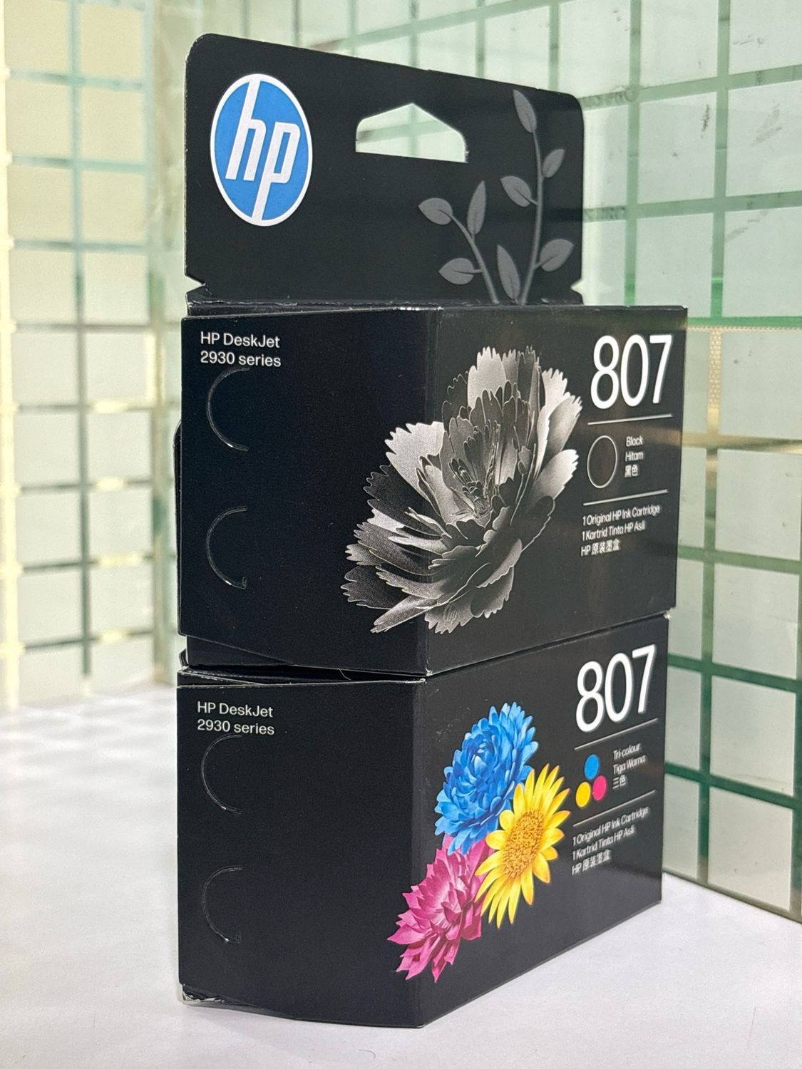 HP 807 Black &amp; Tri-Colour (Deskjet 2931, 2930 Series)