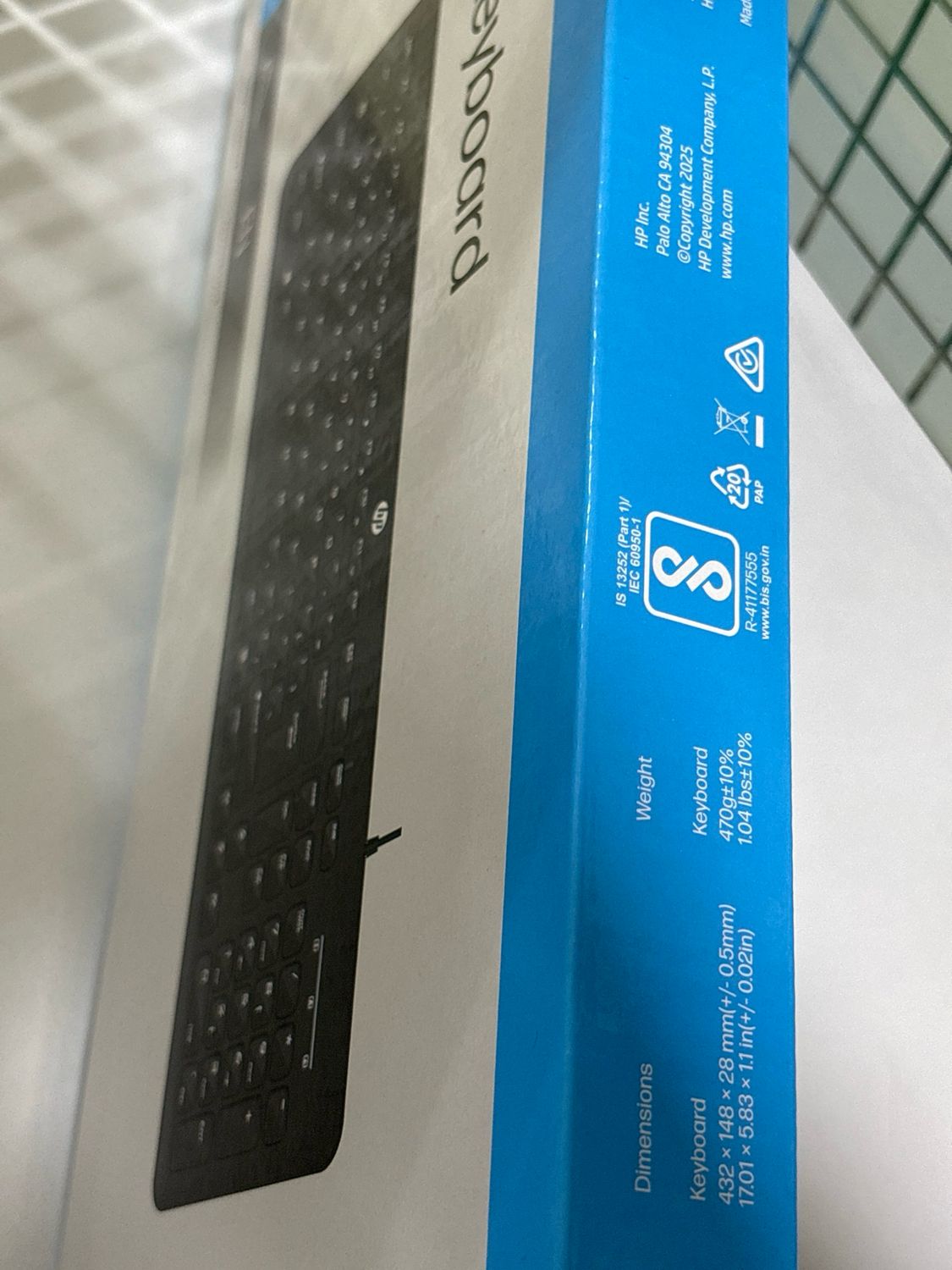 HP K160 Wired Keyboard