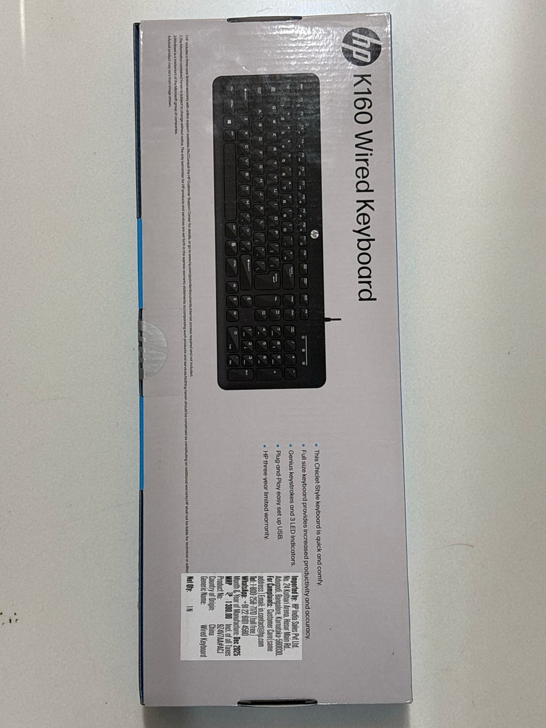 HP K160 Wired Keyboard