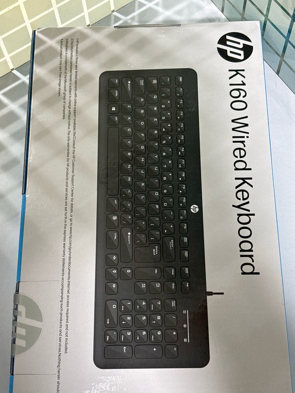 HP K160 Wired Keyboard
