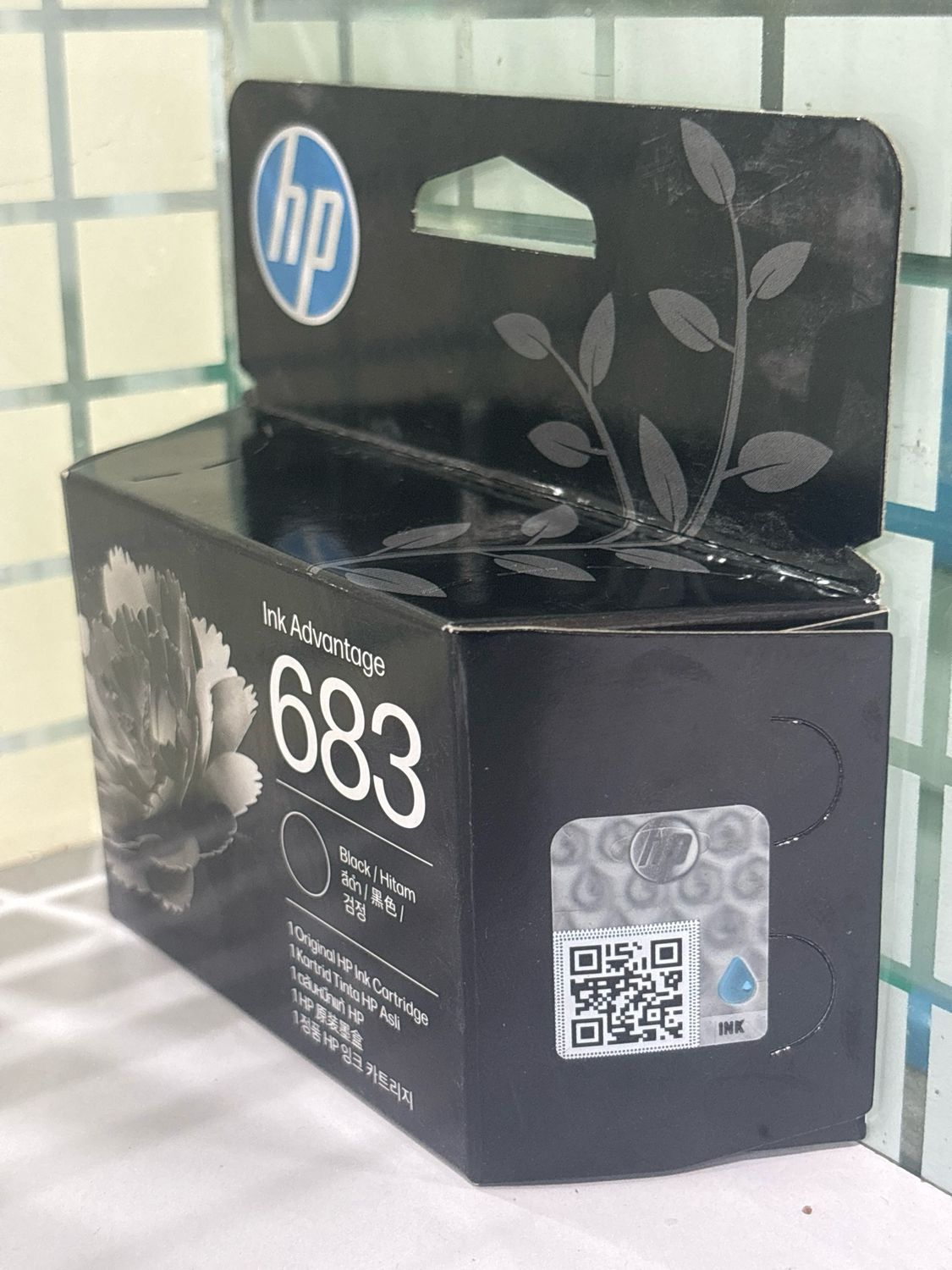 HP 683 Black Ink Cartridge (2989, 4388, 6170 Series)