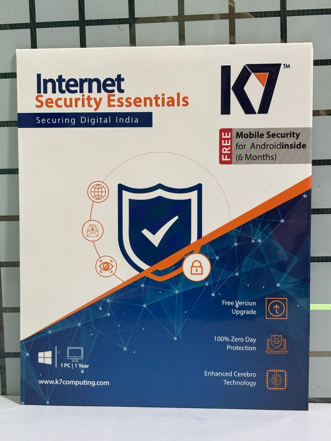 New, 1 User, 1 Year, K7 Internet Security Essentials