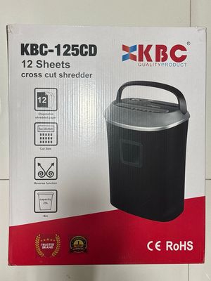 KBC 125CD Paper Shredder (12 sheets) KBC 125CD Paper Shredder (12 sheets)