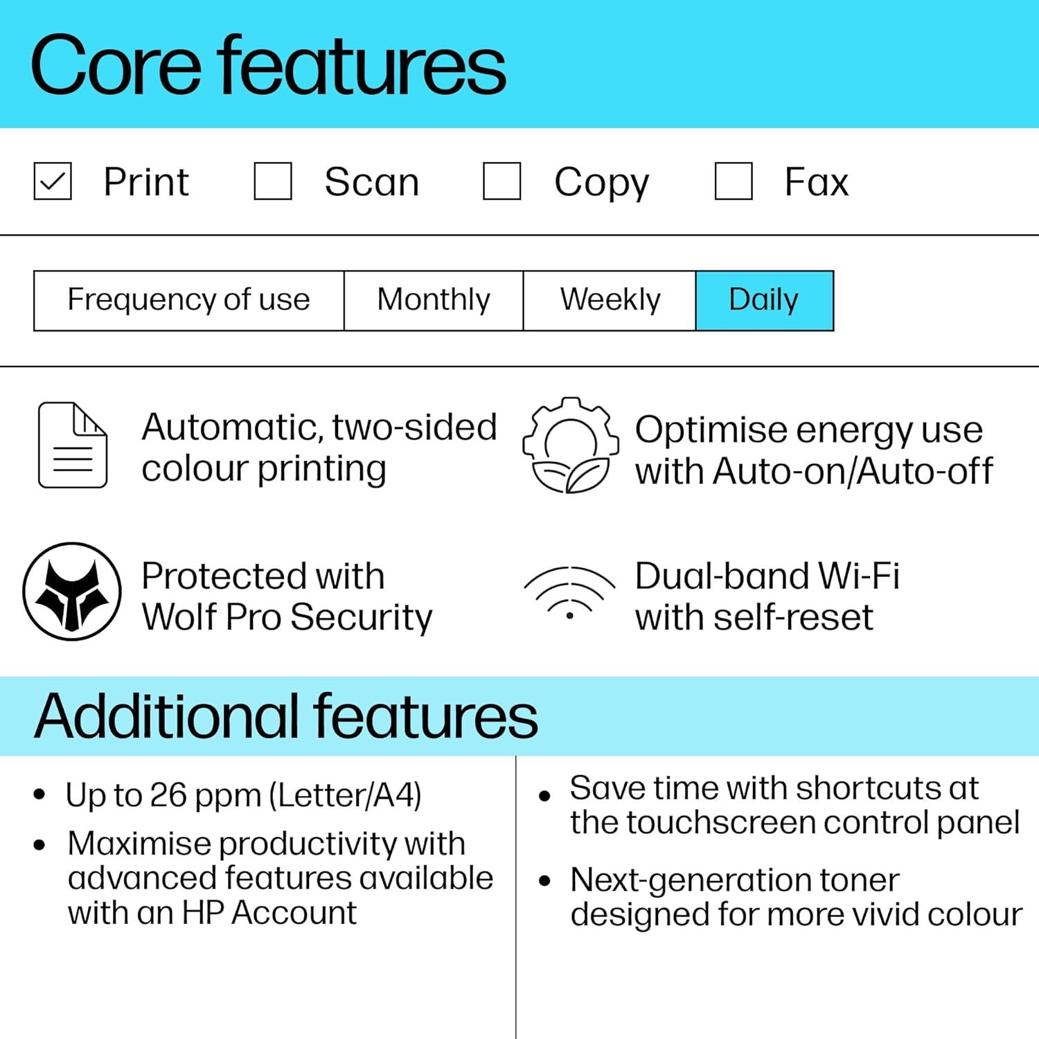 HP 3203dw Color LaserJet Pro Printer