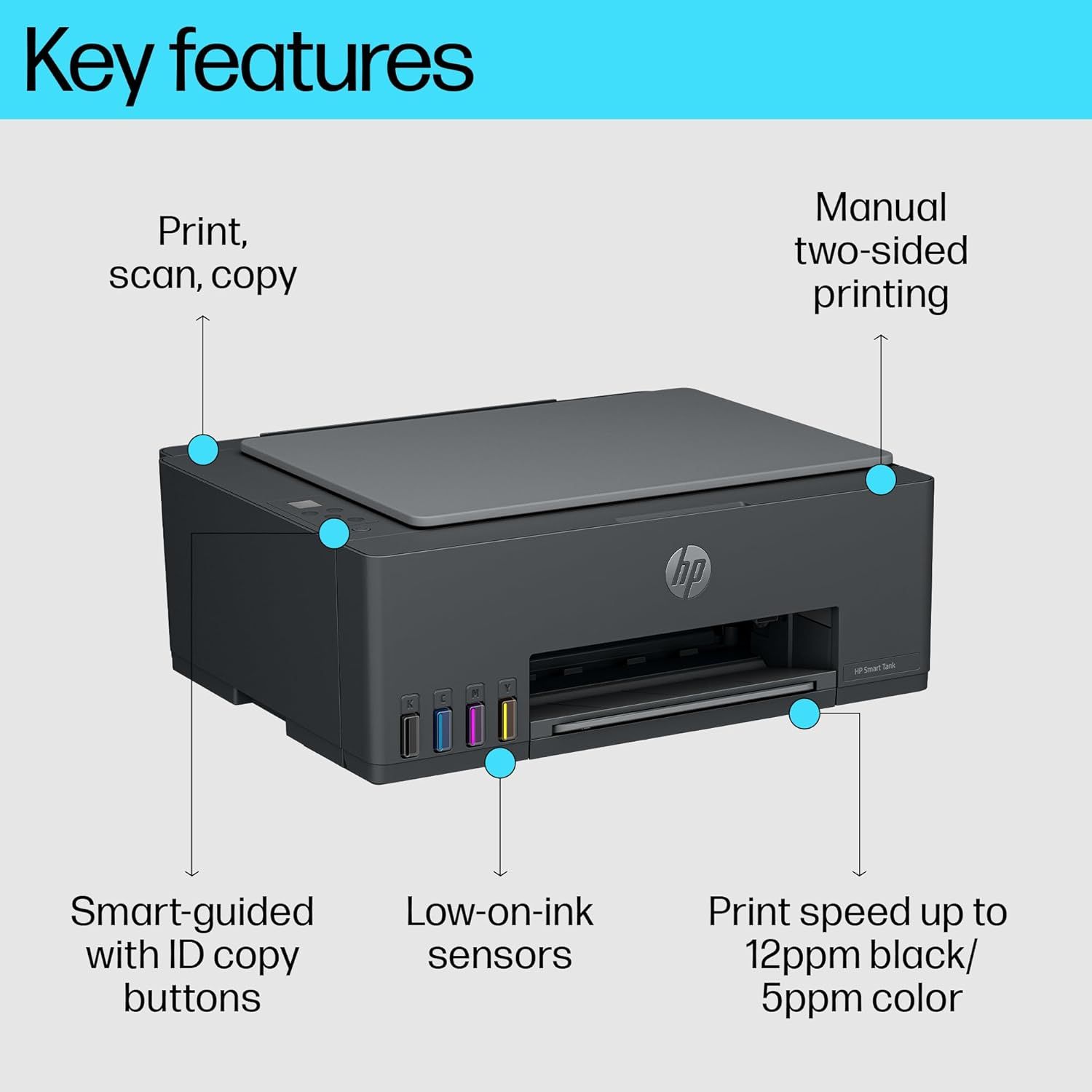 HP Smart Tank 524 All-in-One Printer