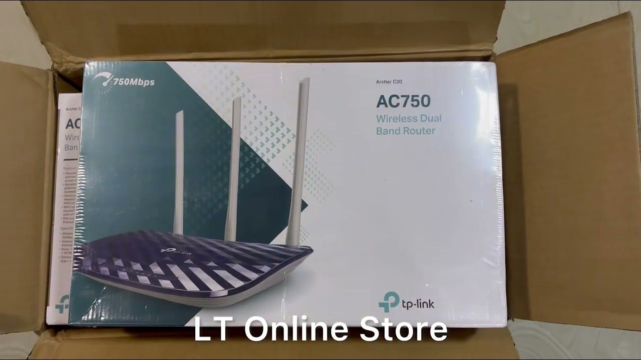 TP-Link Archer C20 AC750 WiFi MBPS Wireless Router