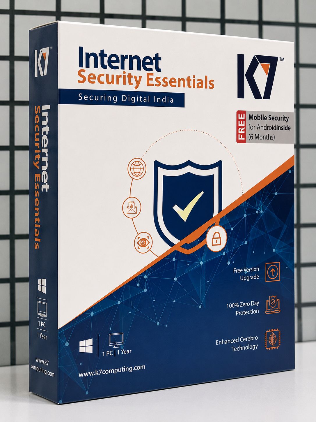 Renewal, 1 User, 1 Year, K7 Internet Security Essentials