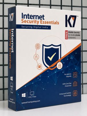 Renewal, 1 User, 1 Year, K7 Internet Security Essentials