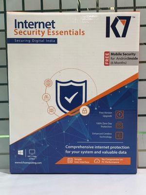 5 User, 1 Year, K7 Internet Security Essentials