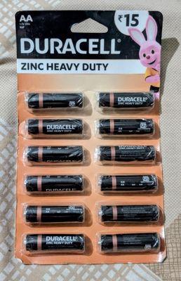 Duracell AA Zinc 12-Battery