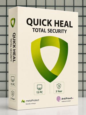 New, 15 User, 3 Year, Quick Heal Total Security New, 15 User, 3 Year, Quick Heal Total Security