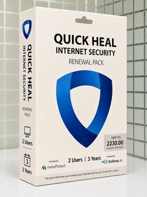 Renewal 2pc 3yr Quick Heal Internet Security Renewal 2pc 3yr Quick Heal Internet Security