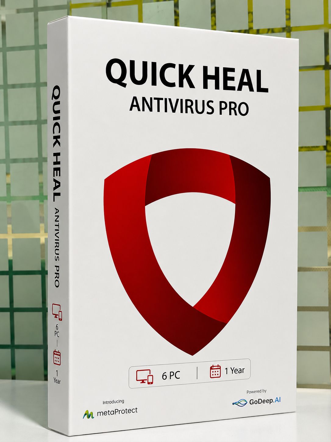 New 6pc 1yr Quick Heal Antivirus Pro