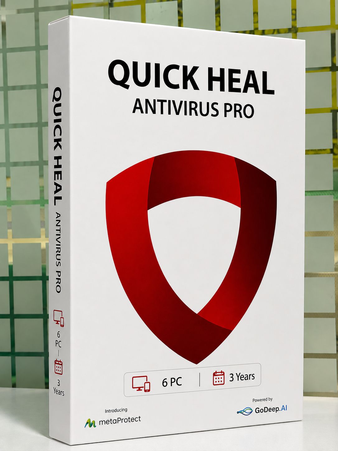 New 6pc 3yr Quick Heal Antivirus Pro