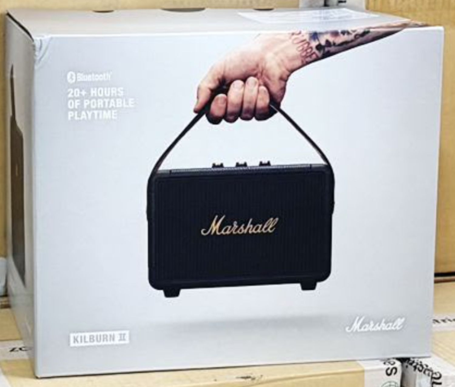Marshall Kilburn II 36W Portable Bluetooth Speaker (Black)
