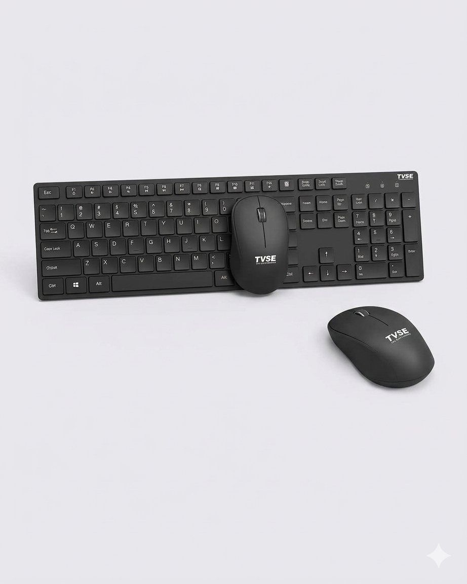 TVS Wireless Combo KMC-105 Black