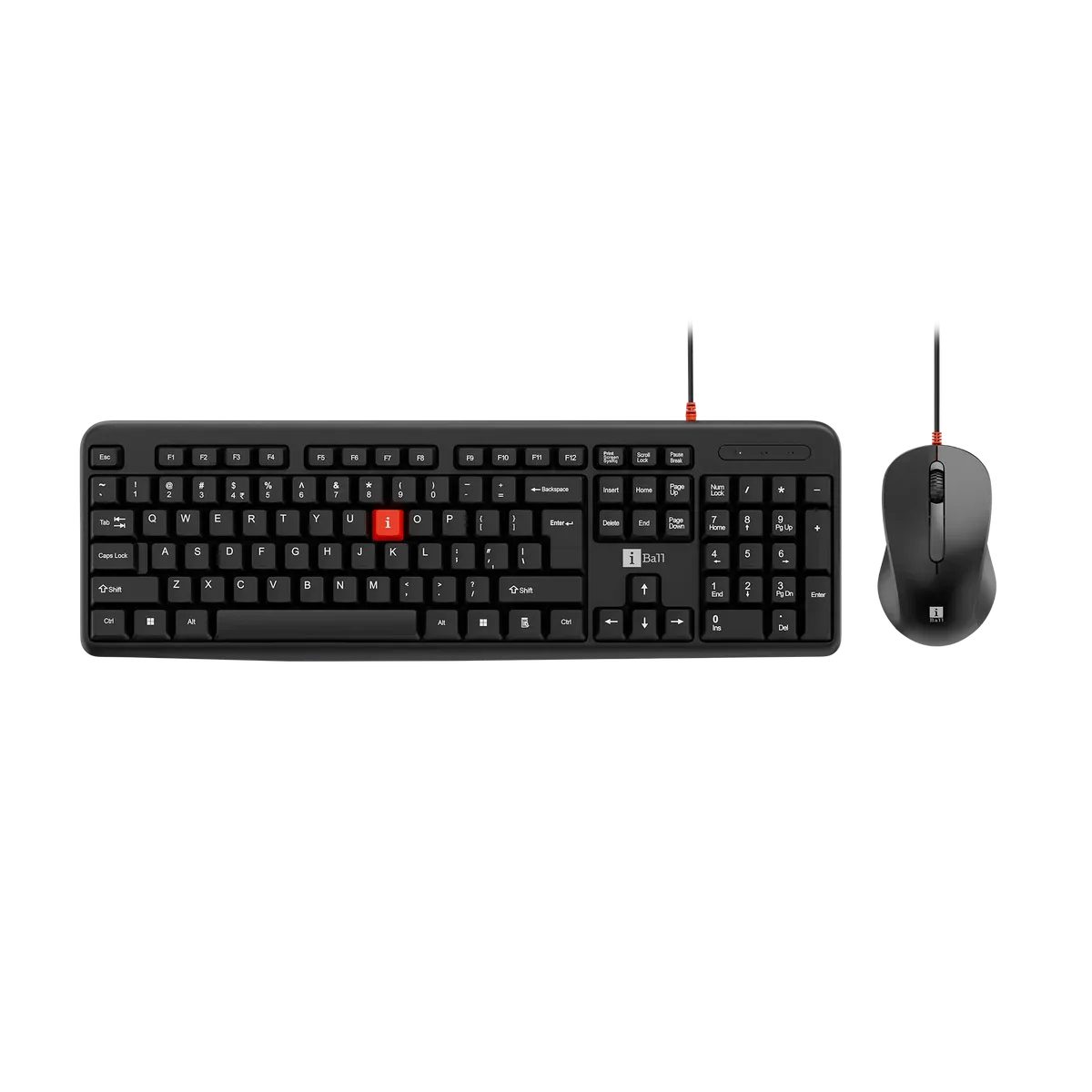IBall Clickset 220 Wired Keyboard & Mouse Combo