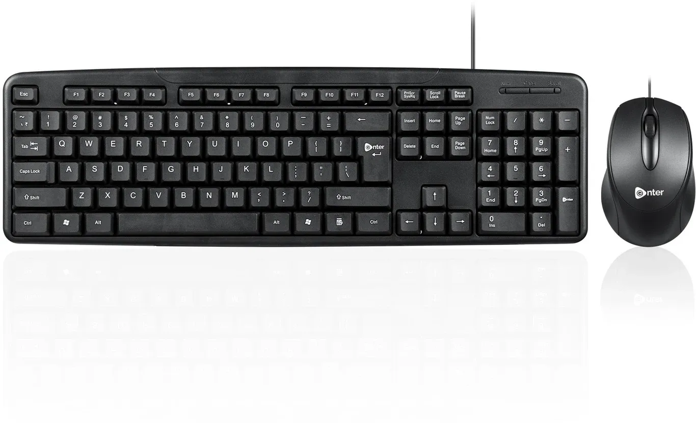 Enter Typemate Pro Wired Keyboard &amp; Mouse Combo