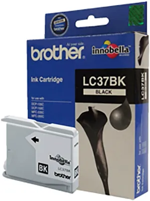 Brother LC37BK Black Ink (135C, 150C, 235C, 260C)