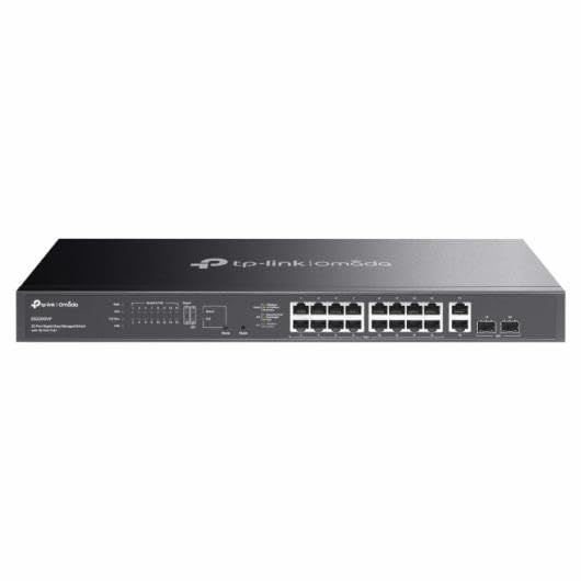 TP-Link Omada ES220GMP 20-Port Gigabit Easy Managed Switch with 16-Port PoE+