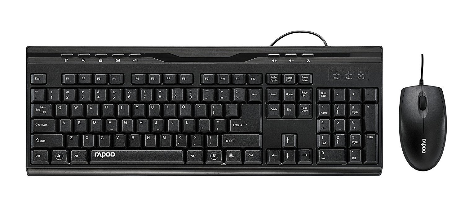 Rapoo NX1710 USB Keyboard Mouse