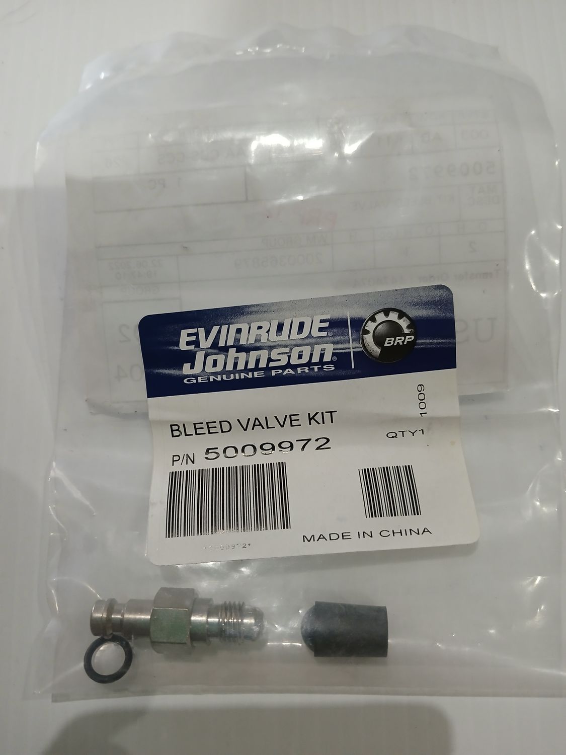 Bleed Valve Kit 5009972