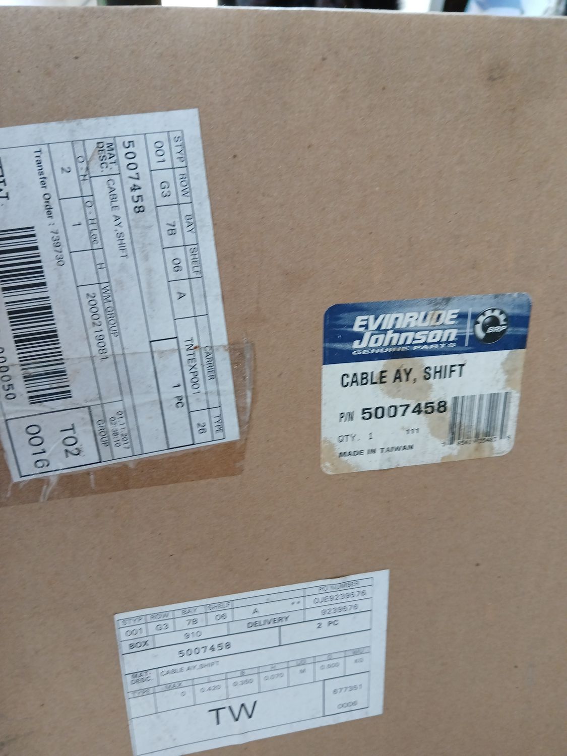 Shift Cable  5007458