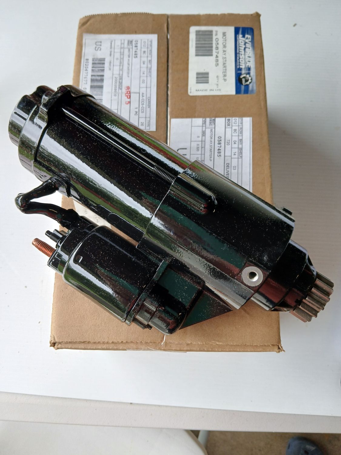 Starter Motor - Geniune 0587485