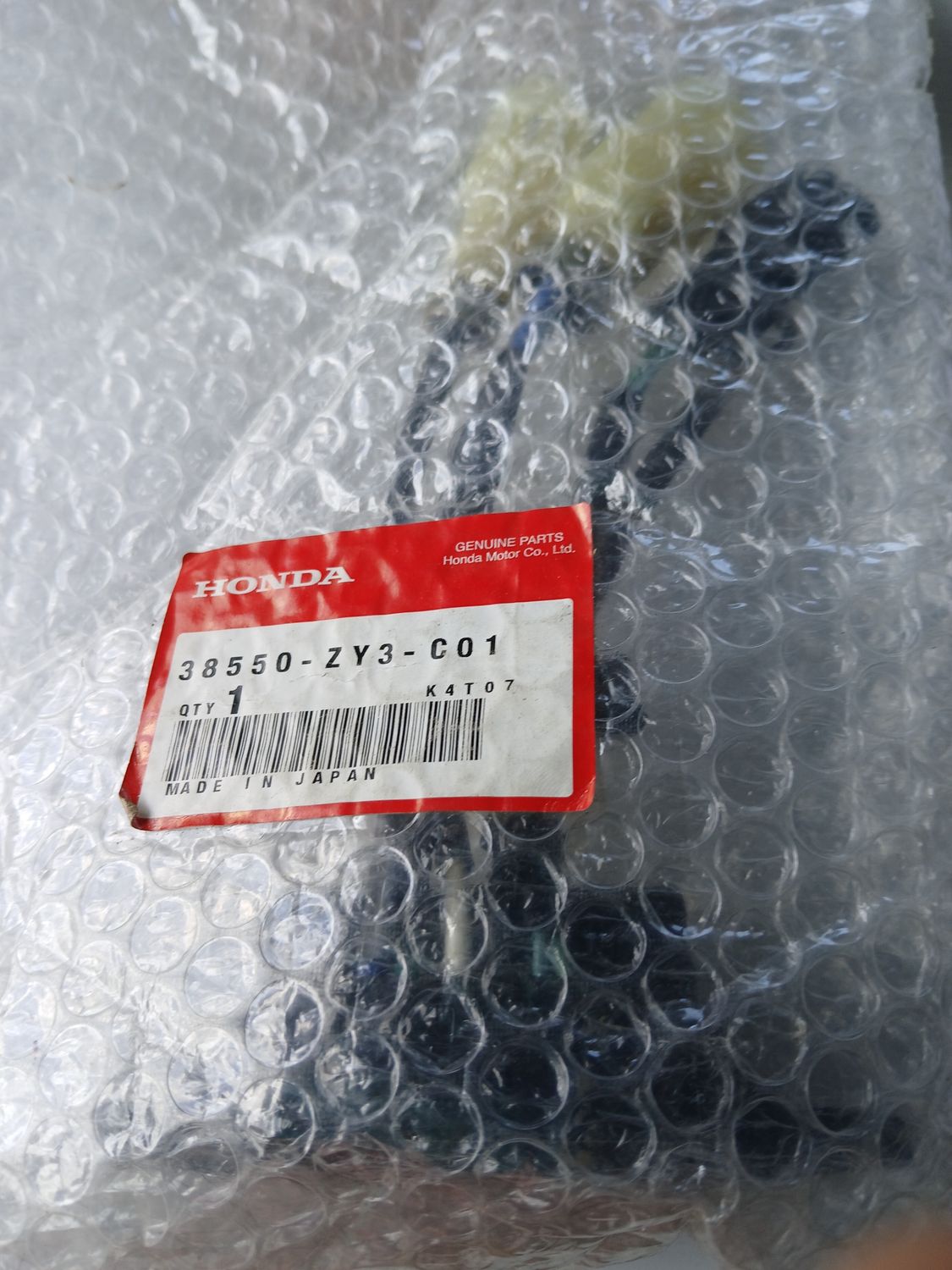 Power Relay Ay 38550-ZY3-C01