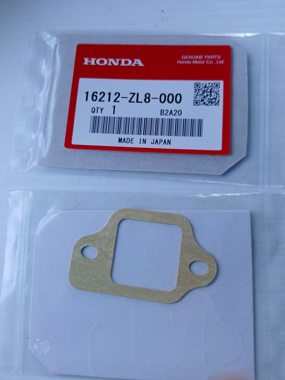 Insulator gasket  16212-ZL8-000