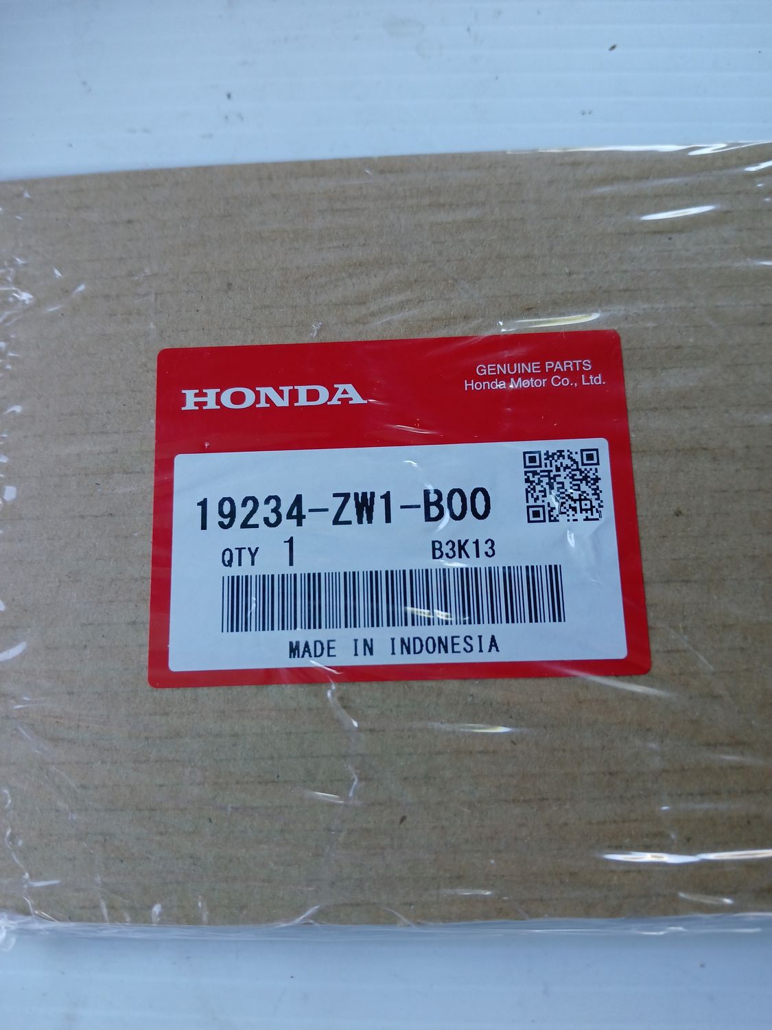 Gasket, Water Pump 19234-ZW1-B00