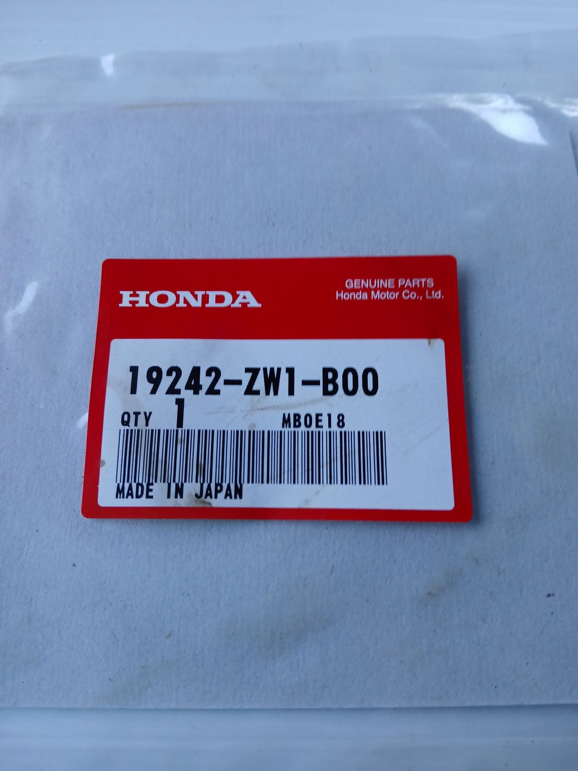 Gasket  19242-ZW1-B00