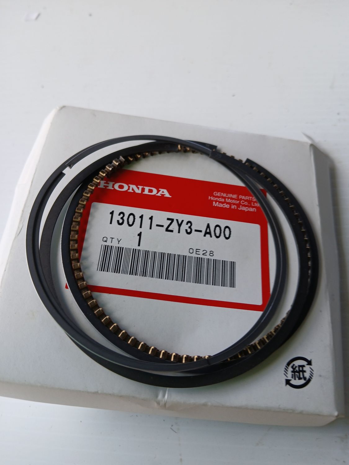 Ring Set, Piston (0.25)  13011-ZY3-A00