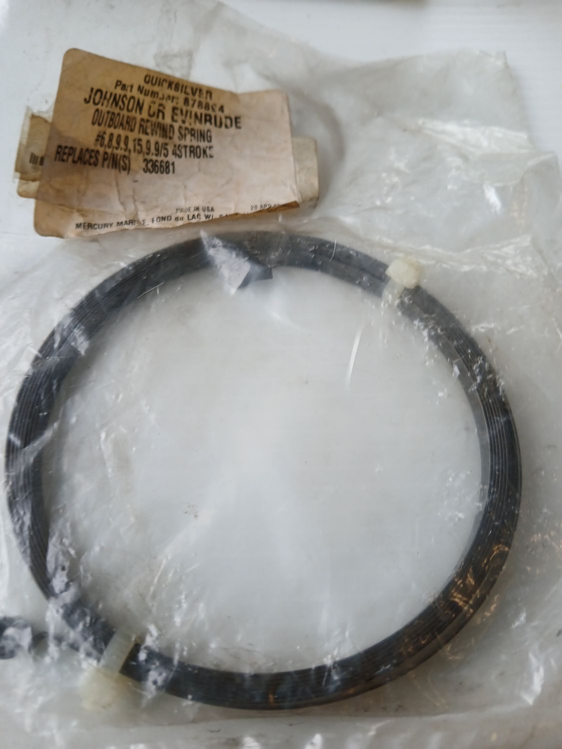 Recoil Starter Spring  0336681