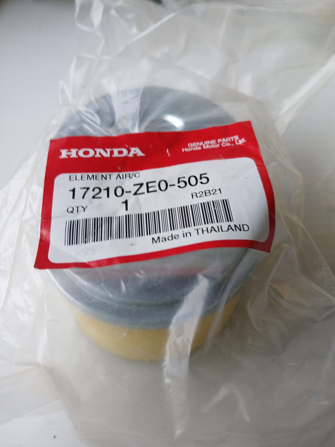Air Cleaner Element   17210-ZE0-505