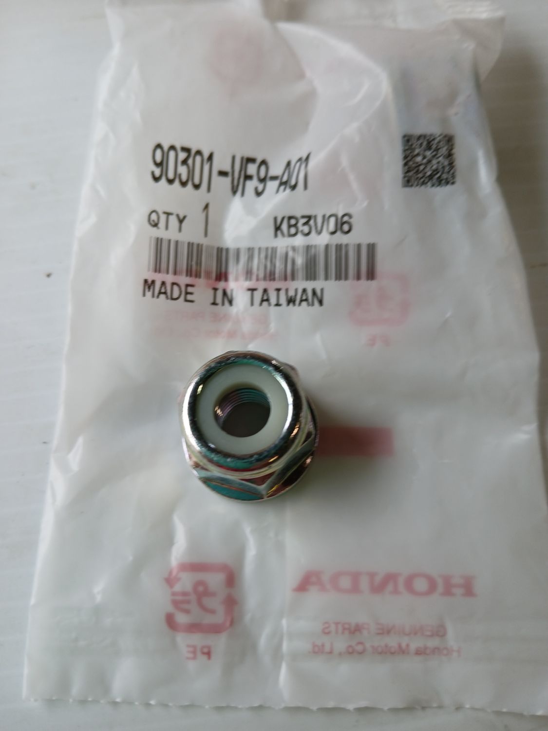 Nut, Hex 10mm  90301-VF9-A01