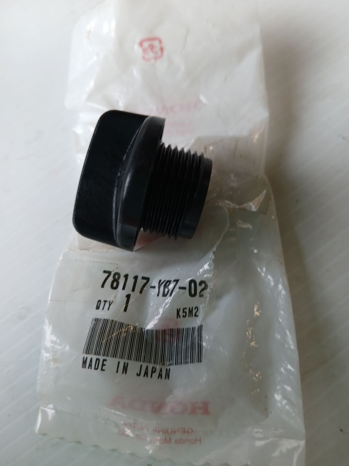 Cap, Filler  78117-YB7-020