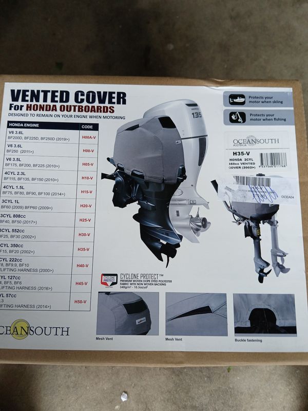Vented Cover - Honda BF20  H35-V