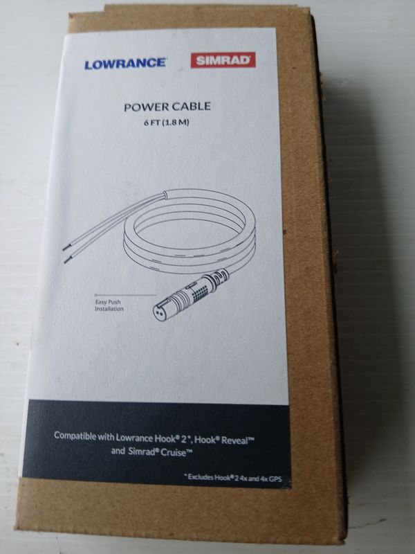 Power Cable 6 ft (1.8m)  000-14172-001