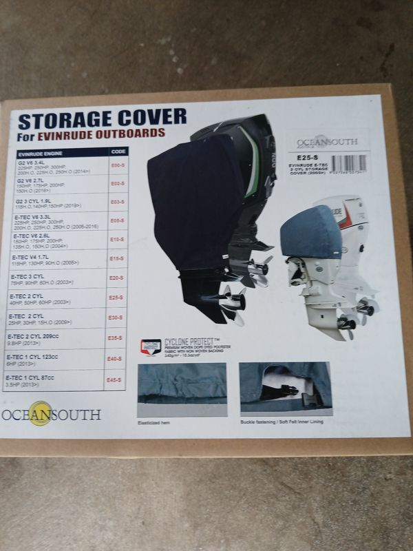 Storage Cover - Evinrude 40/50/60 ETEC  E25-S
