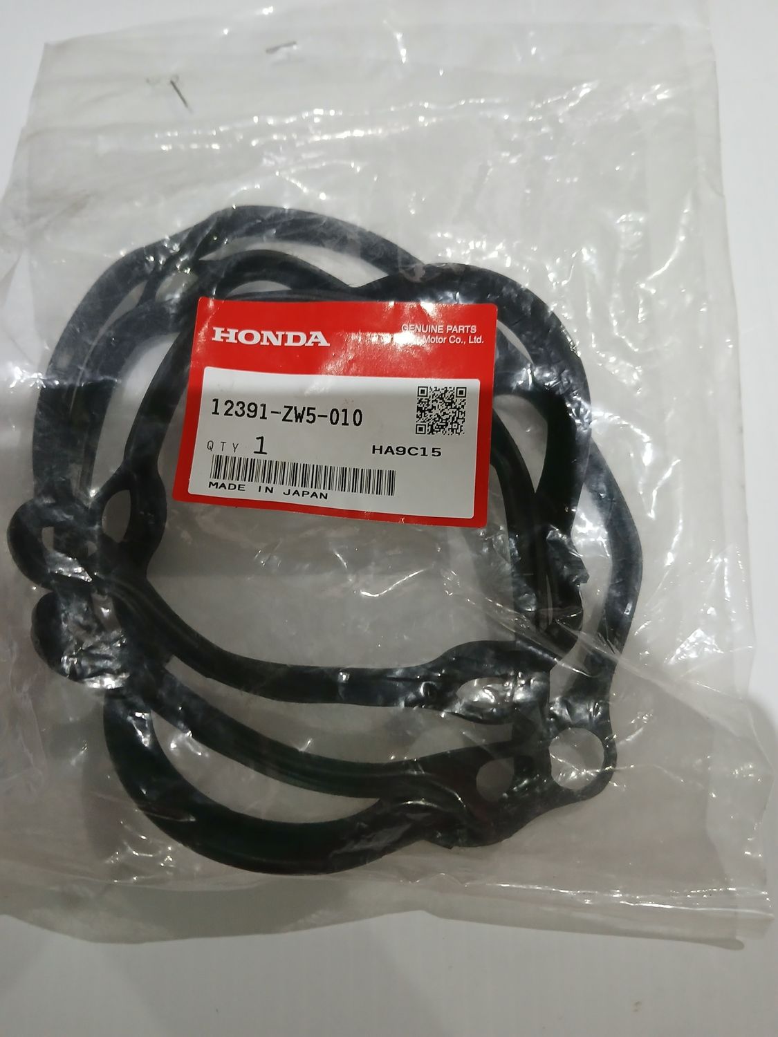 Packing, Head Cover 12391-ZW5-010