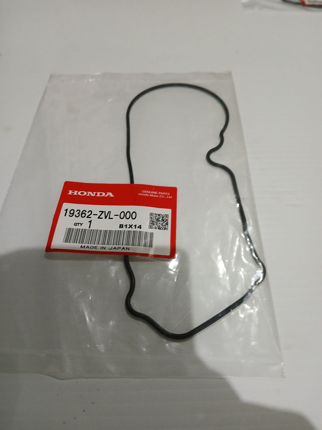 Packing, Water Jacket Cover  19362-ZVL-000