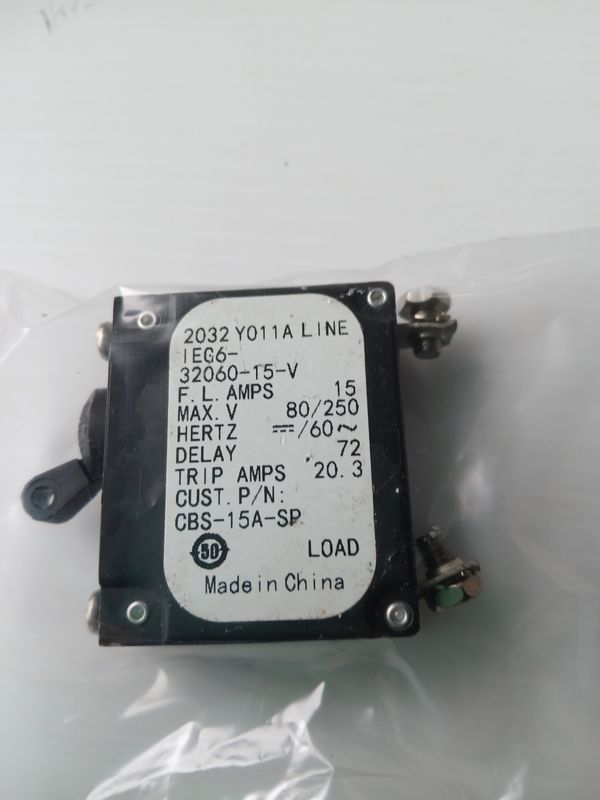 AIRPAX Circuit Breaker 15Amp  IEG6-32060-15-V
