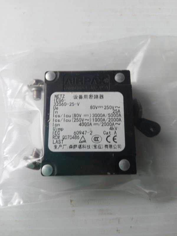 AIRPAX Circuit Breaker 25Amp  IEG6-32060-25-V