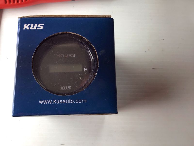 Hour Gauge 52mm 12/24 Volt.   SAW40121