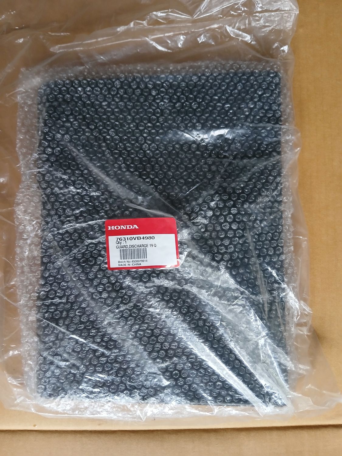 Guard, Discharge  76310-VB4-980