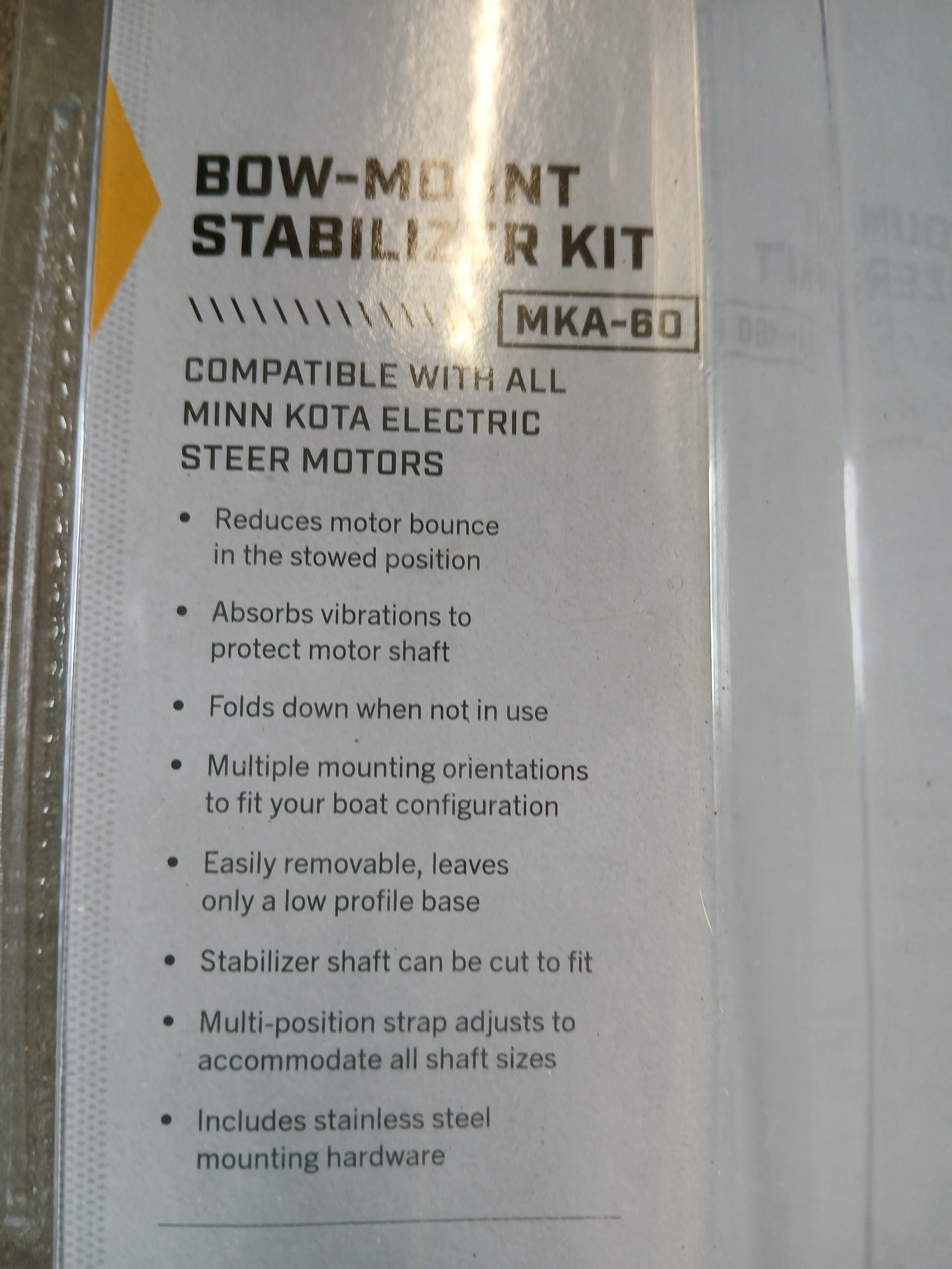 Minnkota Bow-Mount Stabilizer Kit  604208