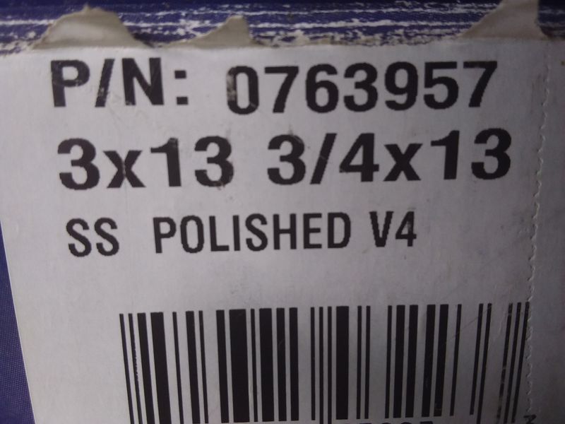 Evinrude 3 Blade Stainless steel. 0763957
